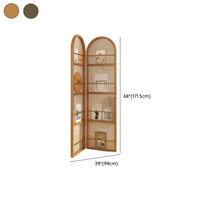 Avena Wooden Room Divider – Natural Woven Design