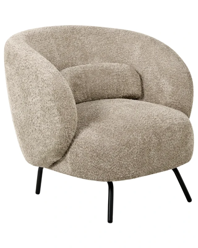 Opale Accent Chair- Natural wood.
