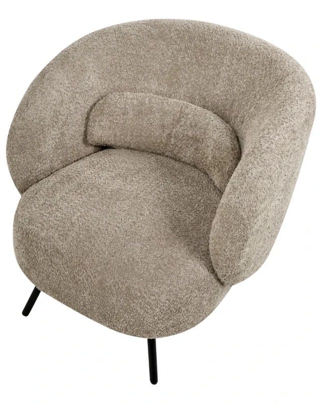 Opale Accent Chair- Natural wood.