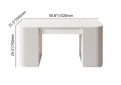 Avero - Natural Wood Lift-Top Desk