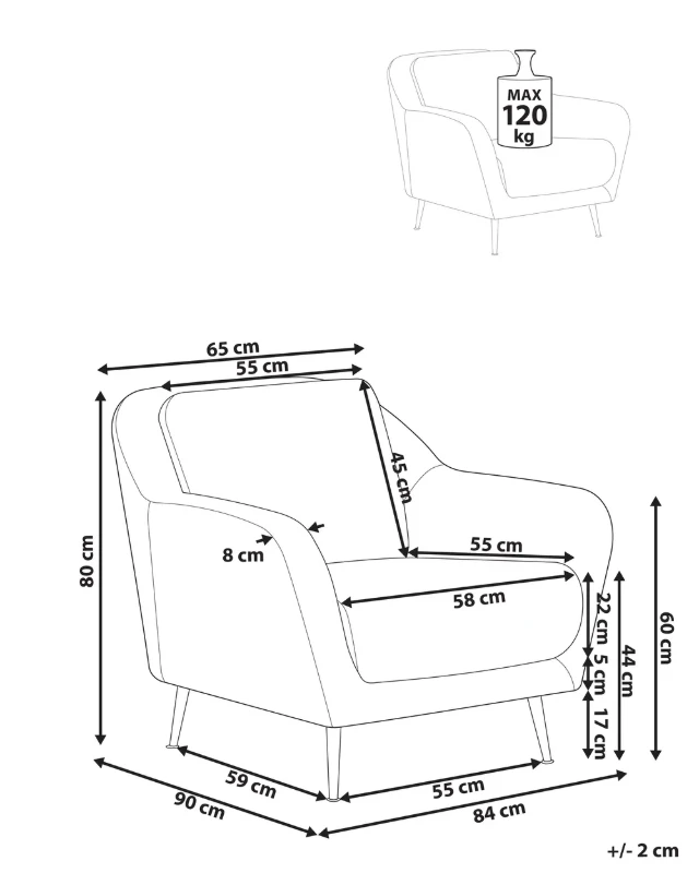 Lunara – Modern & Cozy Accent Chair