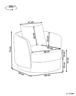 Ravo – Modern Swivel Lounge Chair