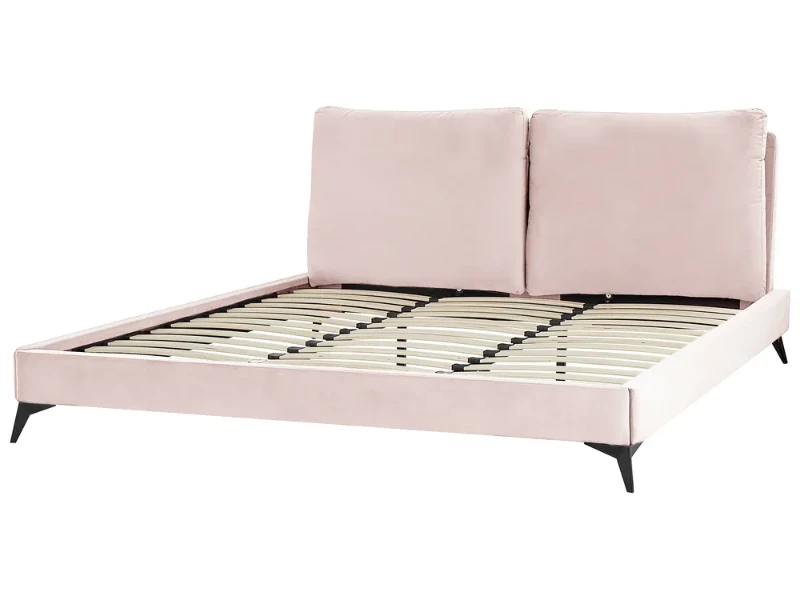 Lusso Upholstered Bed – Double-Pillow Padded Headboard