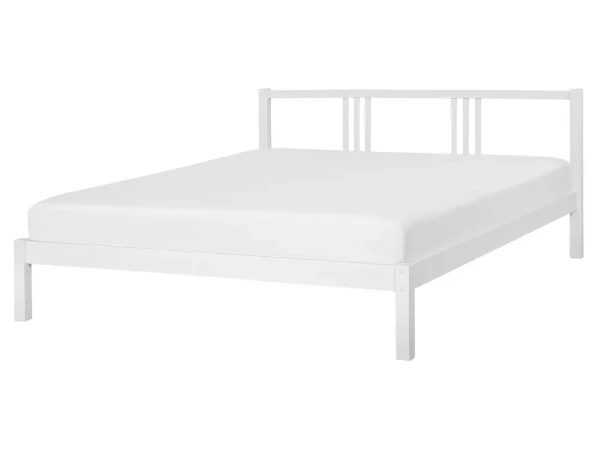 Sivaro Natural Wood Bed – Minimalist Design