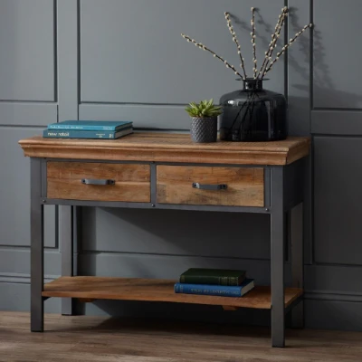 Galerie Console - Natural wood.