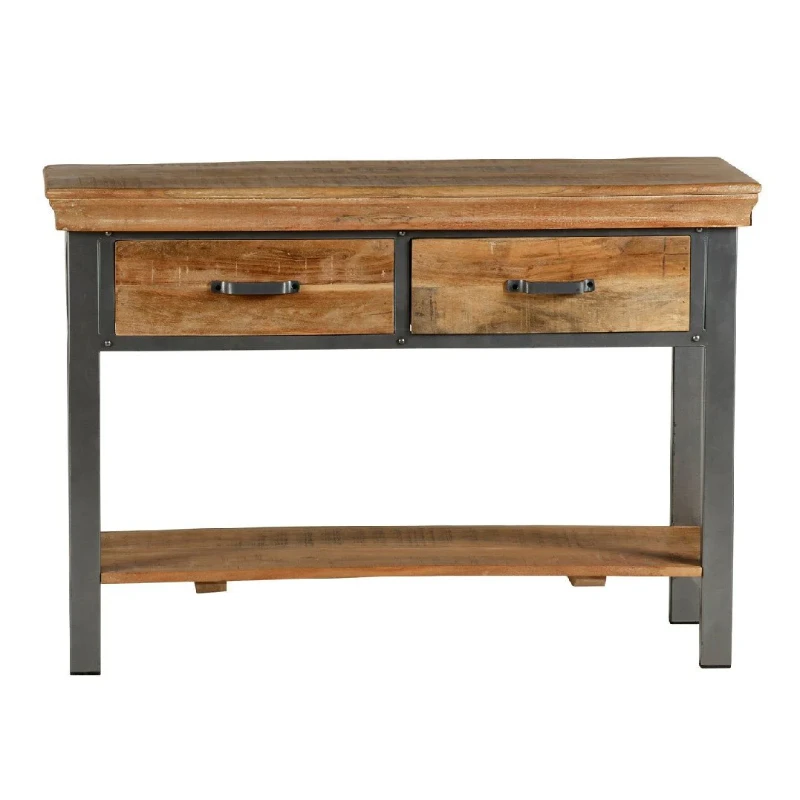 Galerie Console - Natural wood.