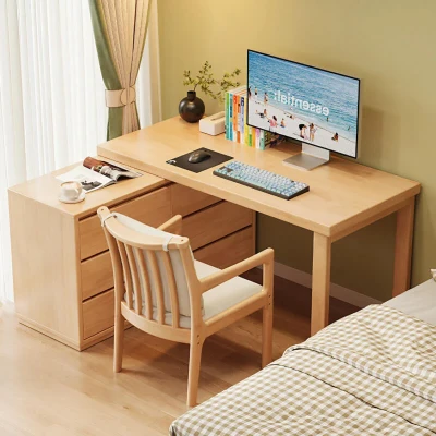 Éluré Desk -Natural wood.