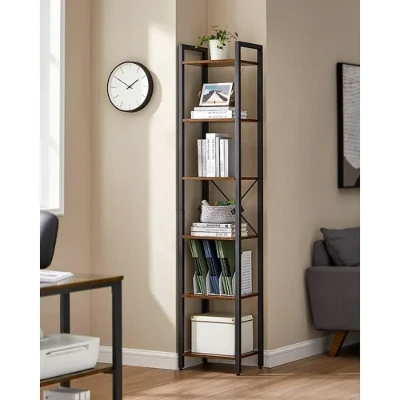 Fenza – Natural Wood & Metal Display Shelf