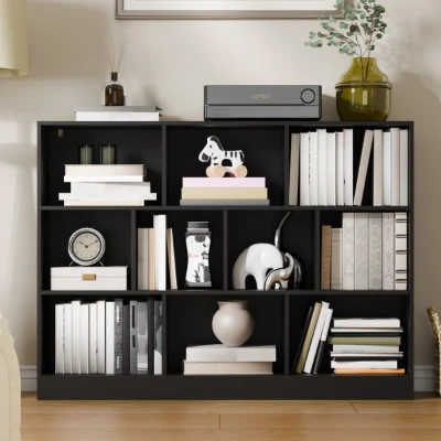 Brezly – Natural Wood Storage & Display Unit
