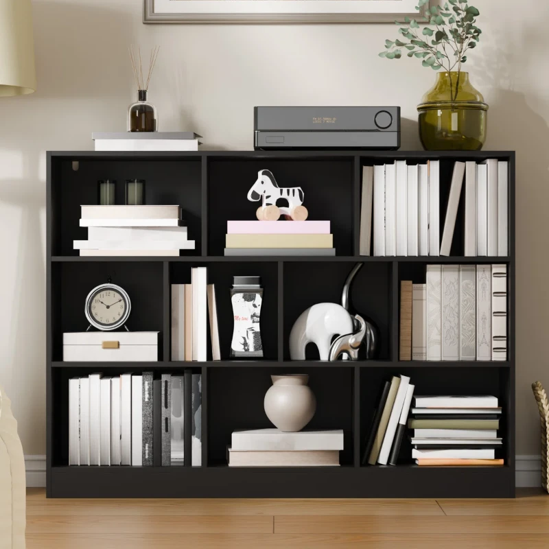 Brezly – Natural Wood Storage & Display Unit