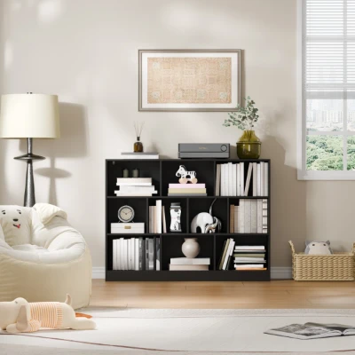 Brezly – Natural Wood Storage & Display Unit