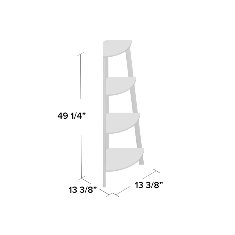 Drumm – Modern Natural Wood Corner Shelf