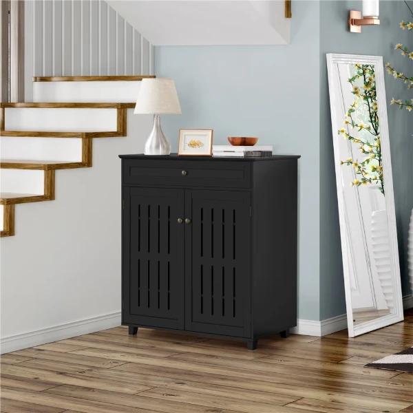 Noiren - Modern Natural Wood Shoe Cabinet