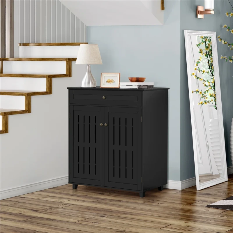 Noiren - Modern Natural Wood Shoe Cabinet