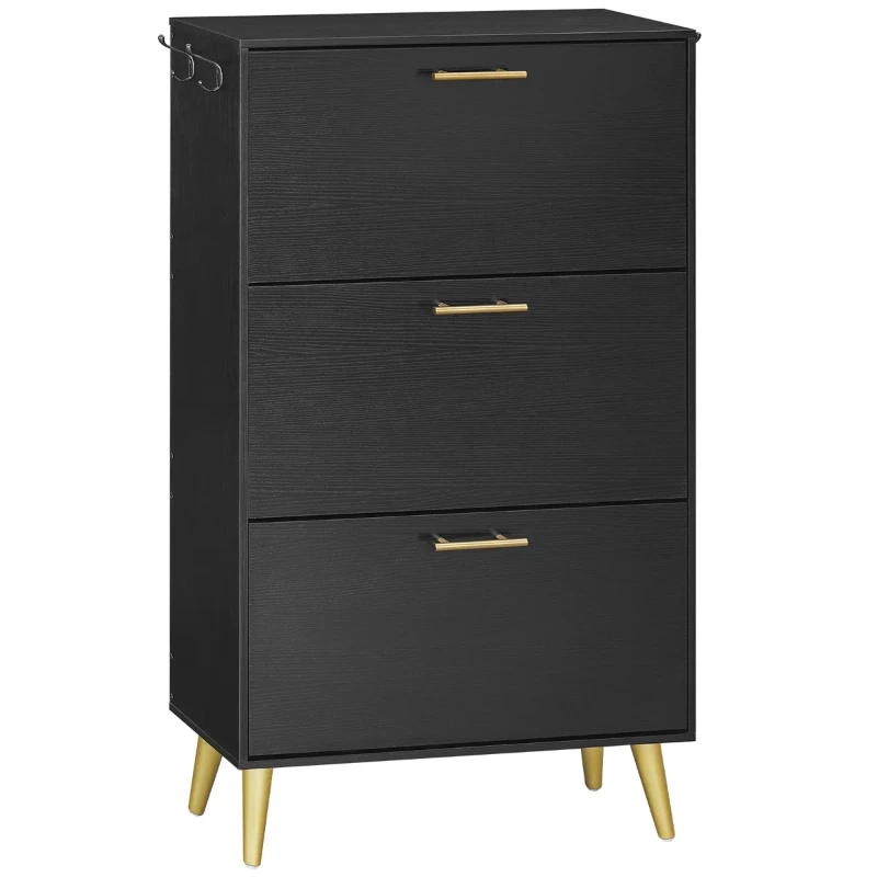 Noastra - Modern Natural Wood Shoe Cabinet
