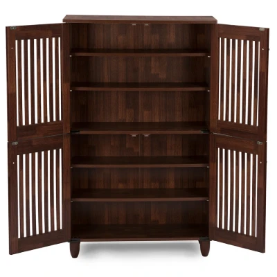 Morello – Natural Wood Shoe Cabinet