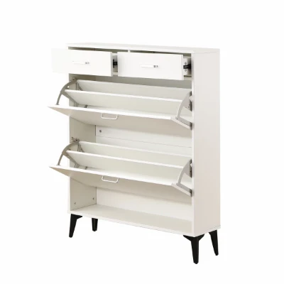 Élano - Modern Natural Wood Shoe Cabinet