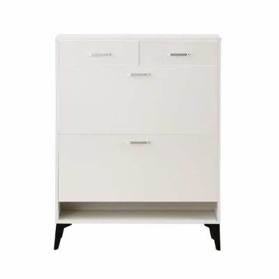 Élano - Modern Natural Wood Shoe Cabinet