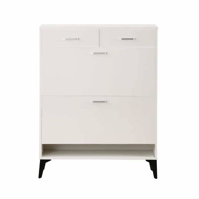 Élano - Modern Natural Wood Shoe Cabinet