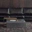 Axis Modern Coffee Table – Natural Wood & Metal