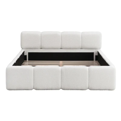 Blocca – Upholstered Bed with Low-Profile Design