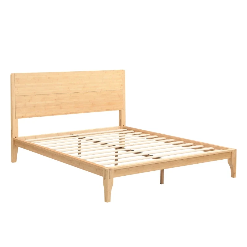 Arin – Minimalist Bed Design – Natural Wood