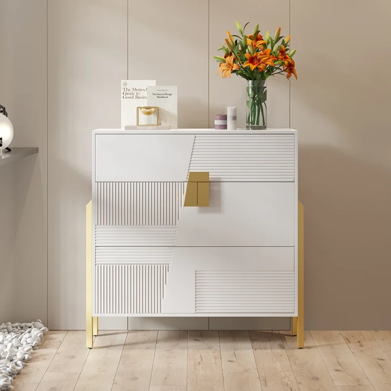 Noirette – Modern Shoe Cabinet Made of Natural Wood