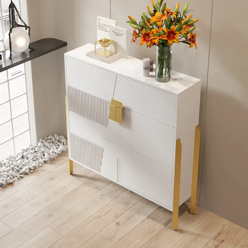 Noirette – Modern Shoe Cabinet Made of Natural Wood