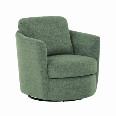 Picture of Impérial Curved Armchair - Natural Wood.