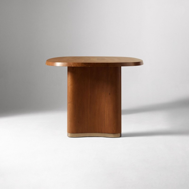 Elora Dining Table – Modern Natural Wood Elegance